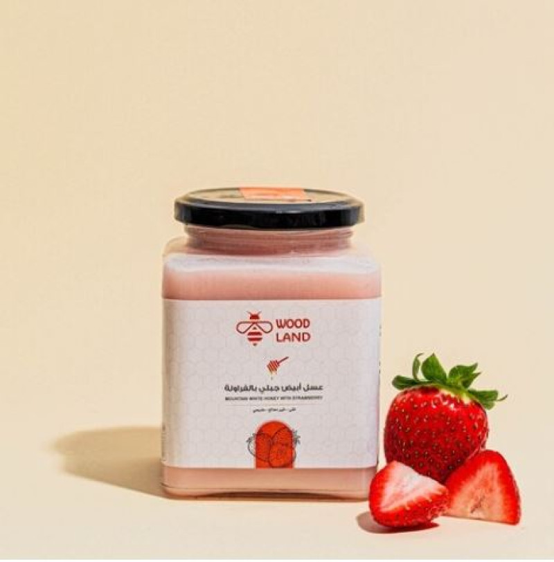 White Mountain Honey with Strawberry